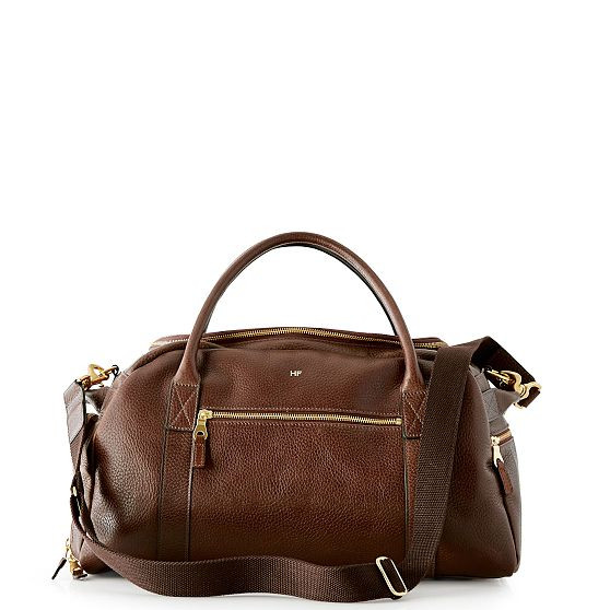 Harvey Leather Overnighter | Mark and Graham