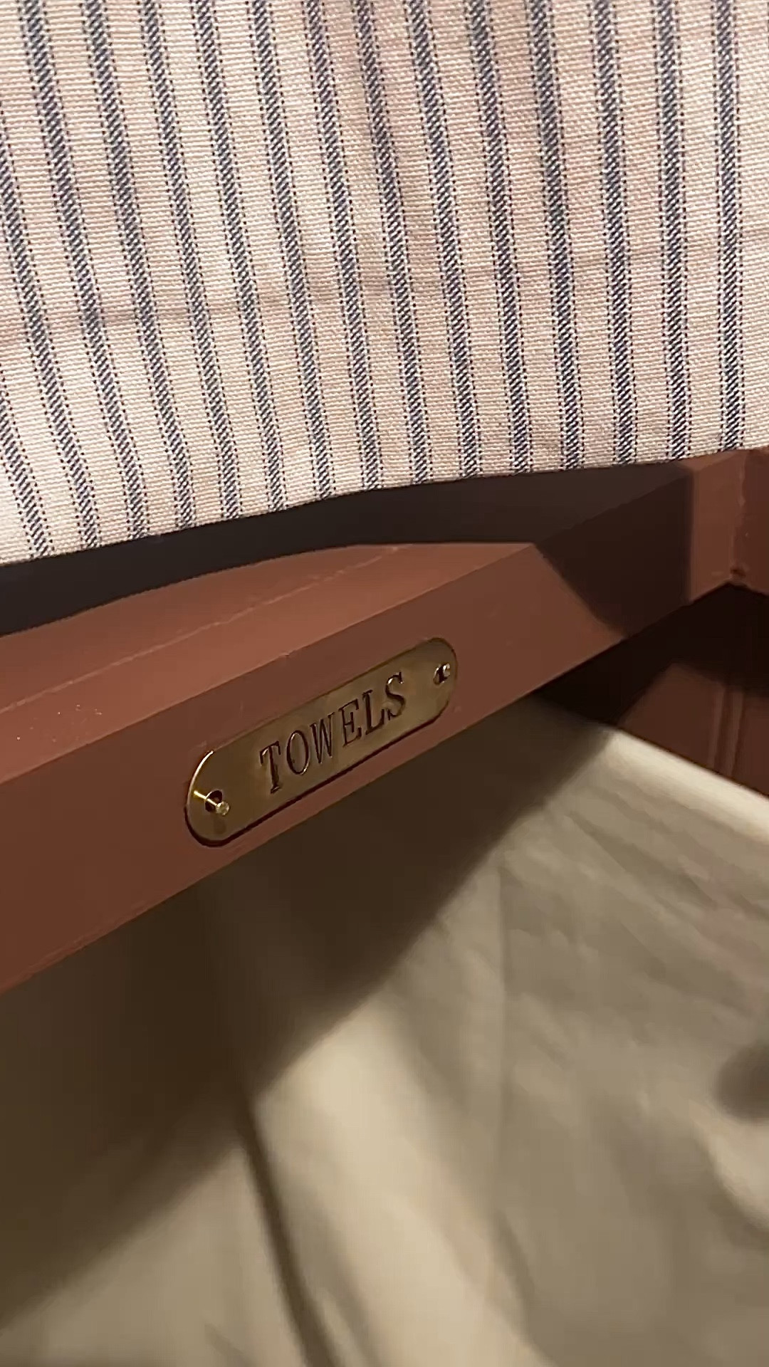 Laundry room
Linen closet 
Labels
Brass 
Organization 

#LTKHome #LTKFindsUnder50