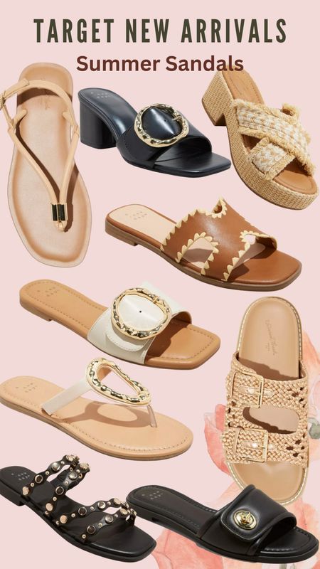 Target New Arrivals - Summer Sandals

#LTKFindsUnder50 #LTKShoeCrush #LTKSaleAlert