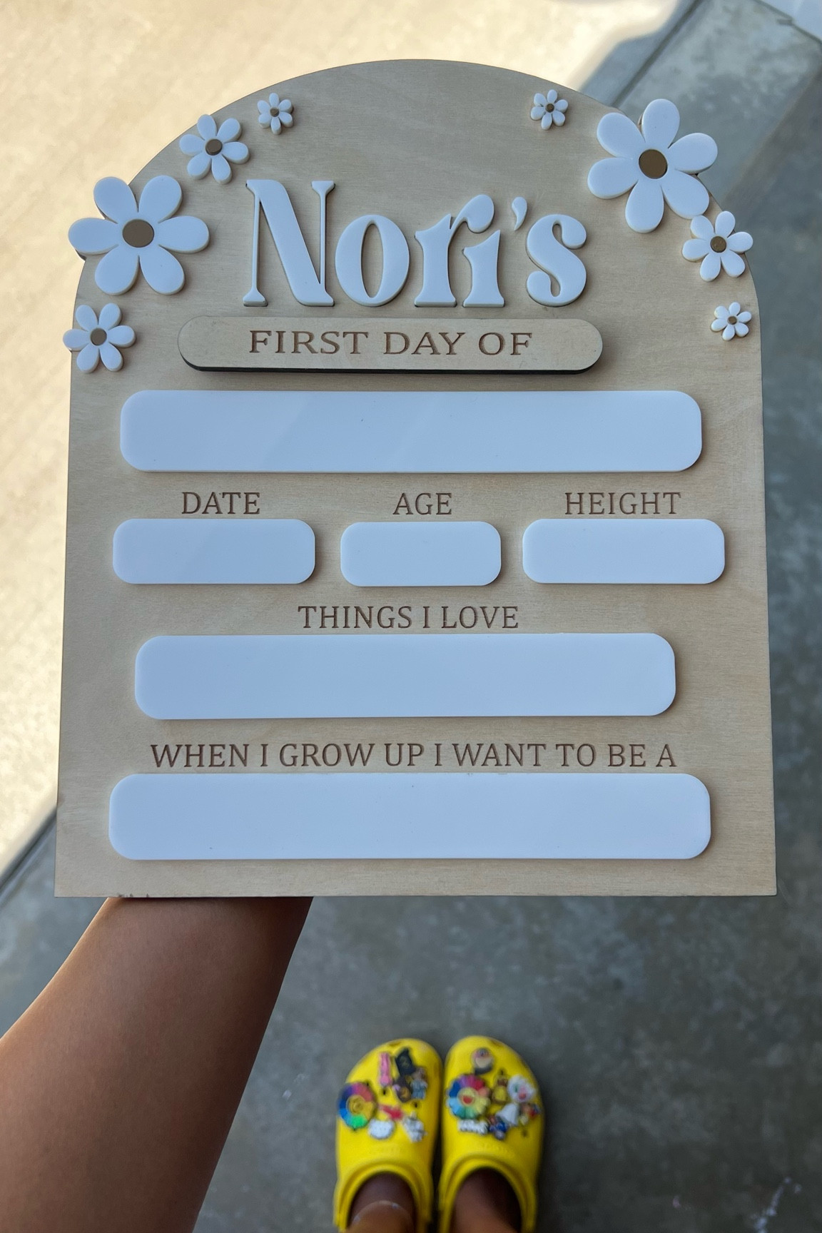 Neutral first day of school sign 📚

#LTKBacktoSchool #LTKU #LTKkids