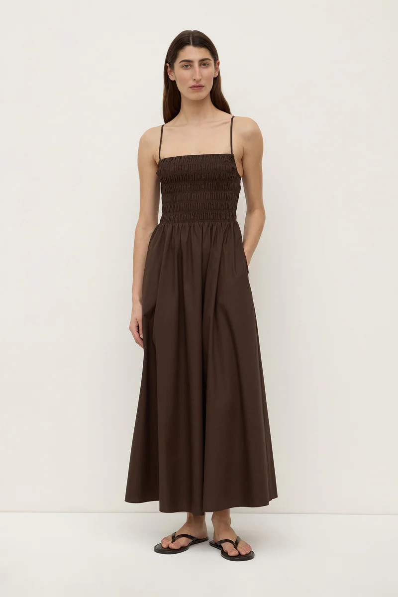 Aubrey Ruched Dress | Assembly Label
