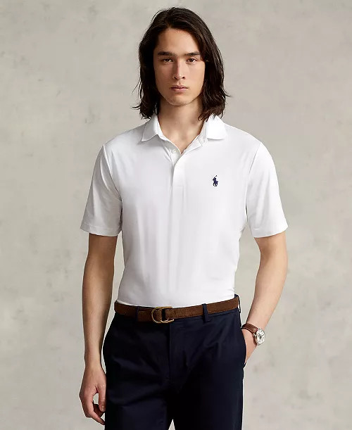 Polo Ralph Lauren Men's Classic-Fit Performance Polo Shirt - Macy's | Macy's