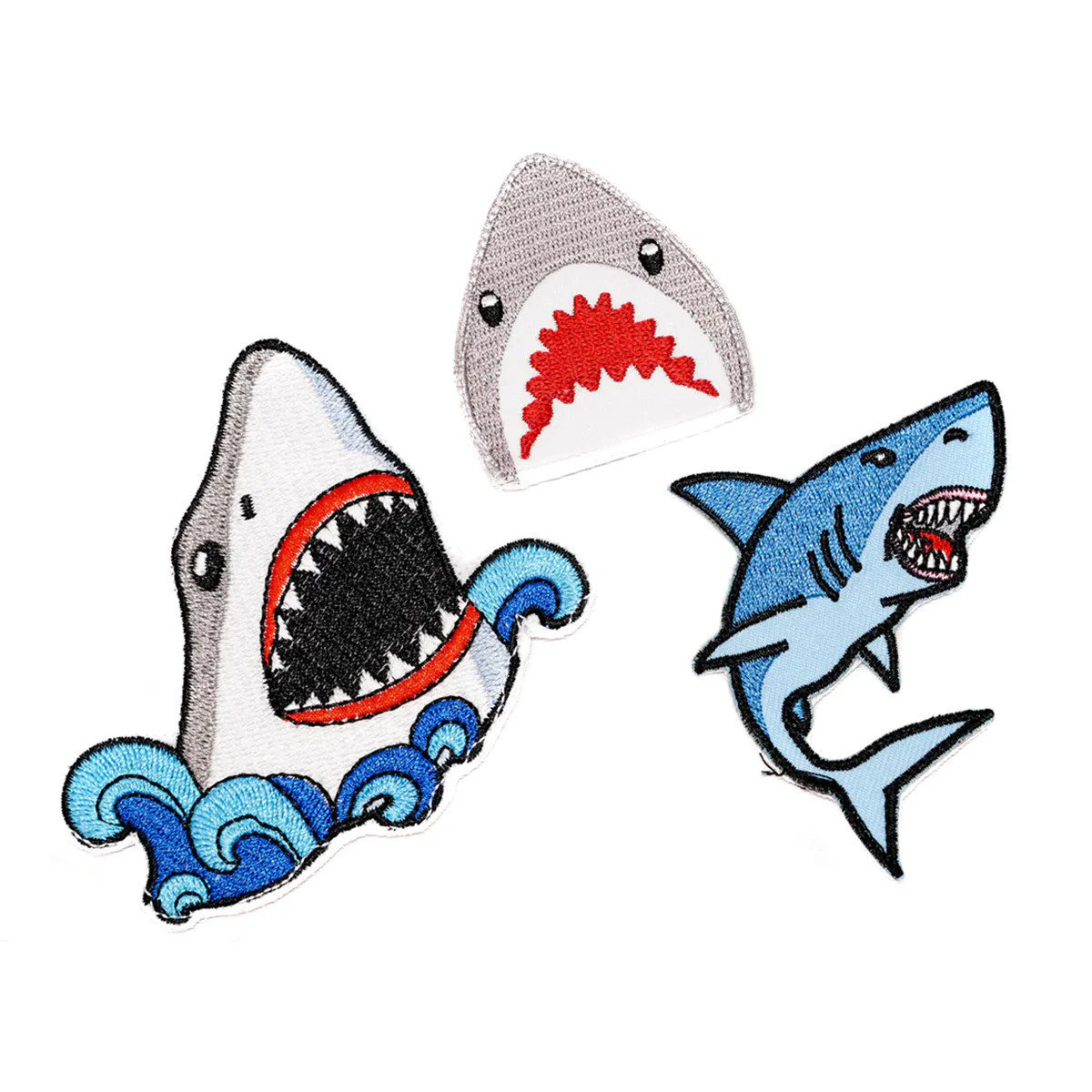 Shark Attack Patch Set | Becco Bags