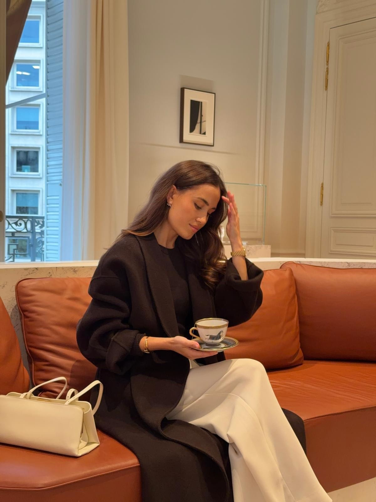 Ootd in Paris wearing a brown Marcela London coat, white Andiata tailored pants, Chanel ballerinas and my white Verafied bag🤍

#LTKFashionMonth #LTKspring

#LTKuk #LTKworkwear #LTKFashionMonth