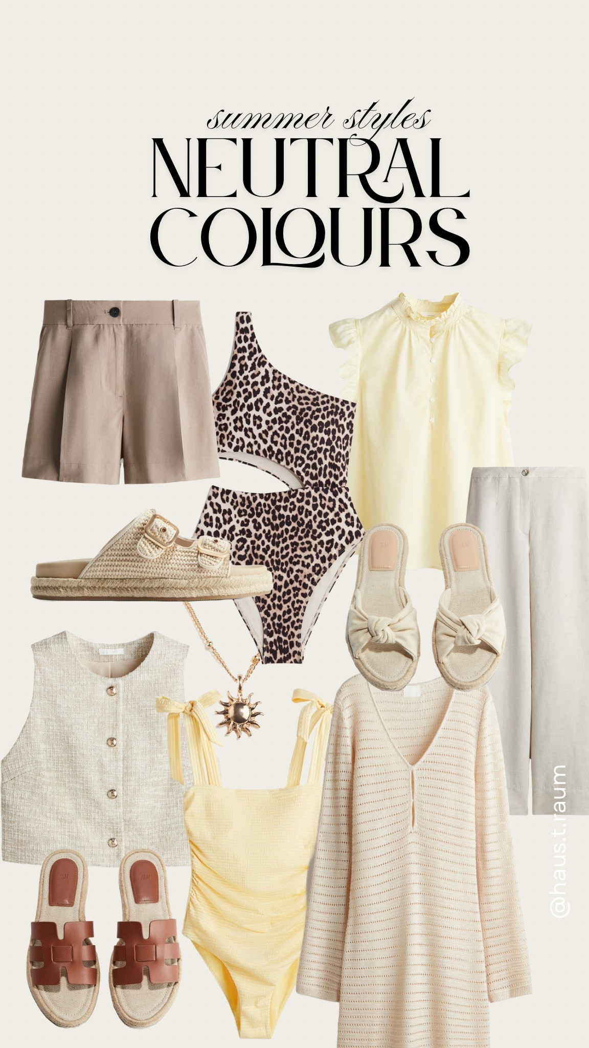 Neutrale Styles für den Sommer! 

#LTKsummer #LTKsale #LTKshoes