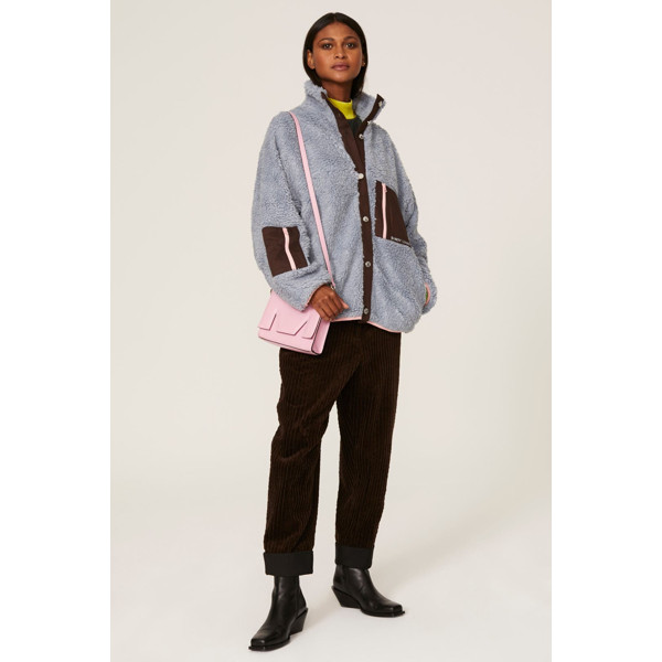 Sandy Liang Tooth Fleece blue | Rent the Runway