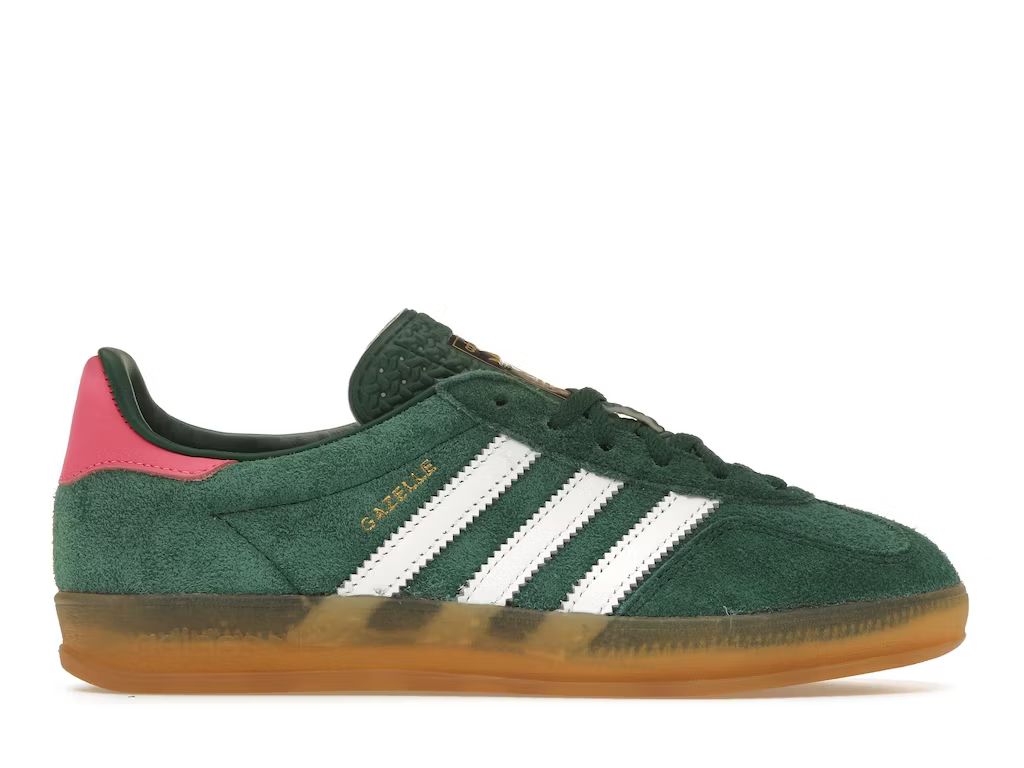 adidas Gazelle IndoorCollegiate Green Lucid Pink (Women's) | StockX