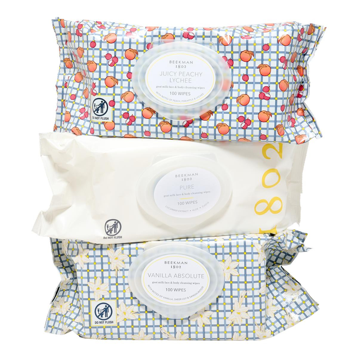 Beekman 1802 Supersize 300-count Goat Milk Wipes Assortment | HSN