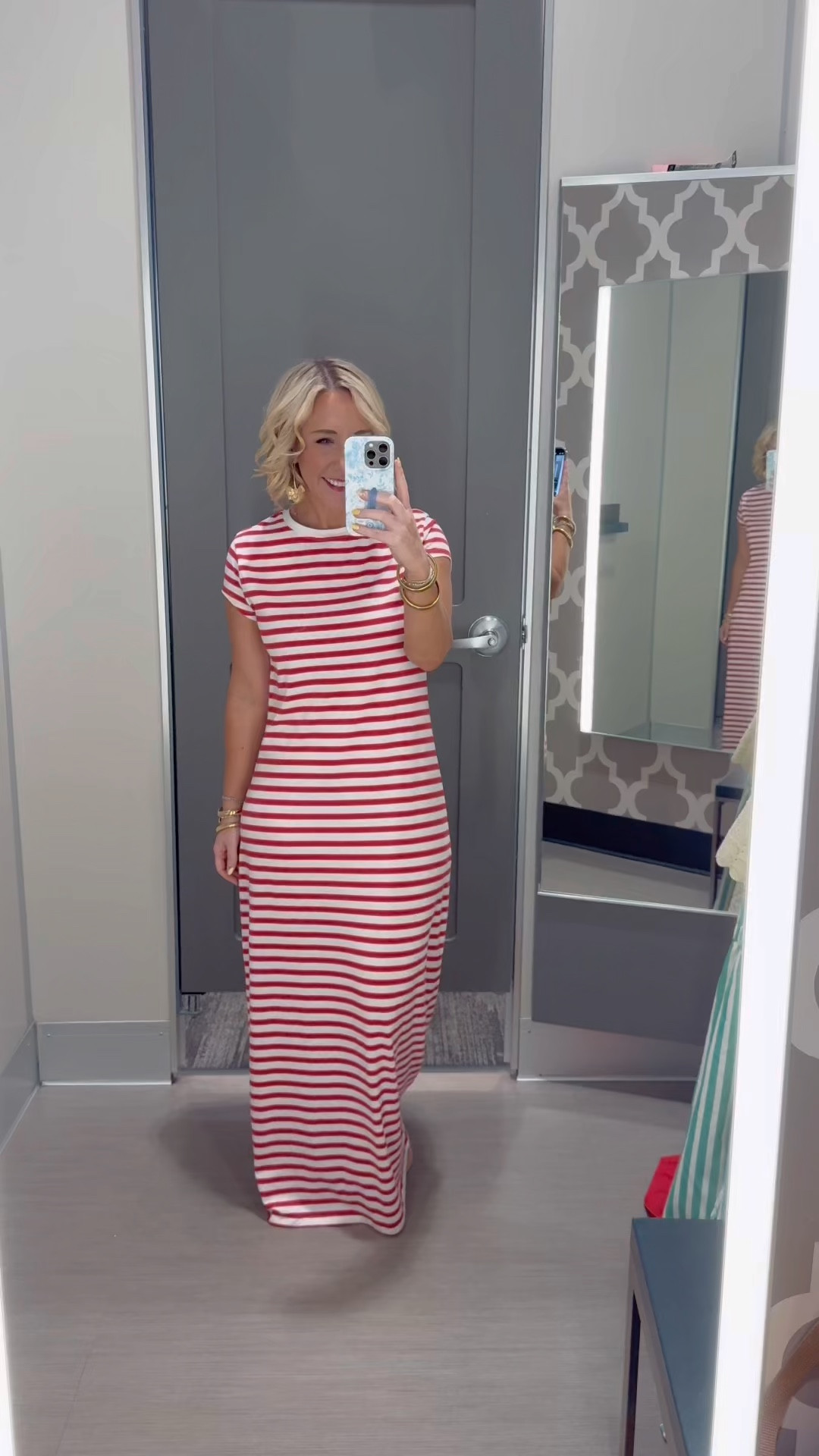 Target - 8 new summer dresses - & all 40% off!!
• Red striped t-shirt maxi ** wearing a medium! So soft, stretchy and comfortable!! Slightly long on me. 

#LTKSaleAlert #LTKFindsUnder50 #LTKSeasonal