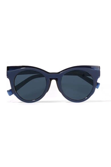 + Le Specs Luxe Sonnenbrille mit Cat-Eye-Rahmen aus Azetat | NET-A-PORTER (UK & EU)