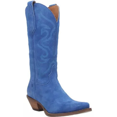 Dingo Women Out West DI 920 Boot, Blue, 6.5M | Belk