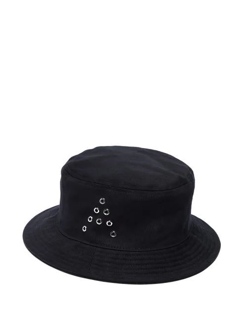 Acne Studios - Buk A Cotton Twill Bucket Hat - Mens - Black | Matches (US)
