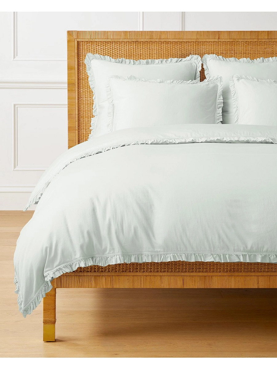 Clairmont Sateen Duvet Cover | Serena and Lily