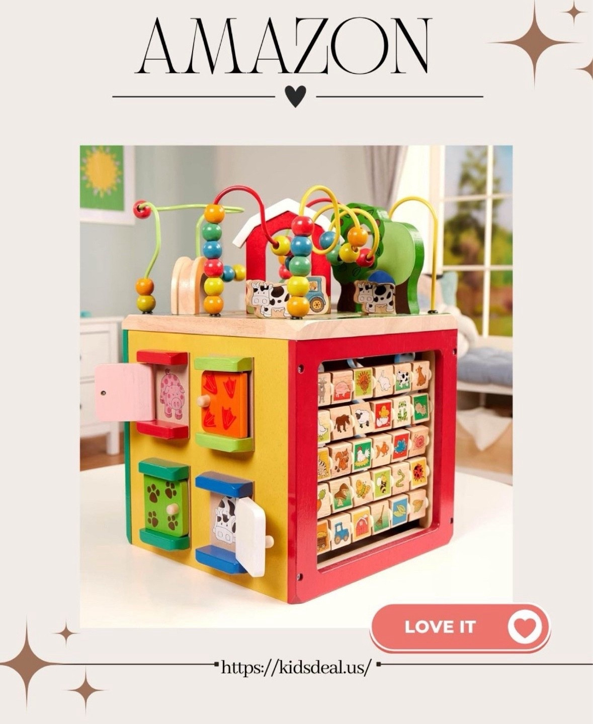 Creative Learning in one Toy.Great gift for 1st birthday.💗

#amazon #baby toy #birthday gift 
#Christmas gift ideas 

#LTKFindsUnder50 #LTKBaby #LTKFamily