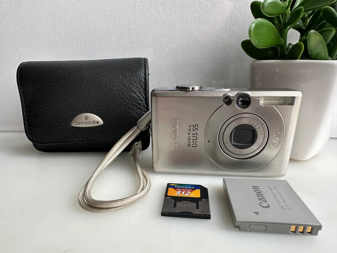 Digital Camera Canon IXUS 55 5.0 MP Working, Tested - Etsy Canada | Etsy (CAD)
