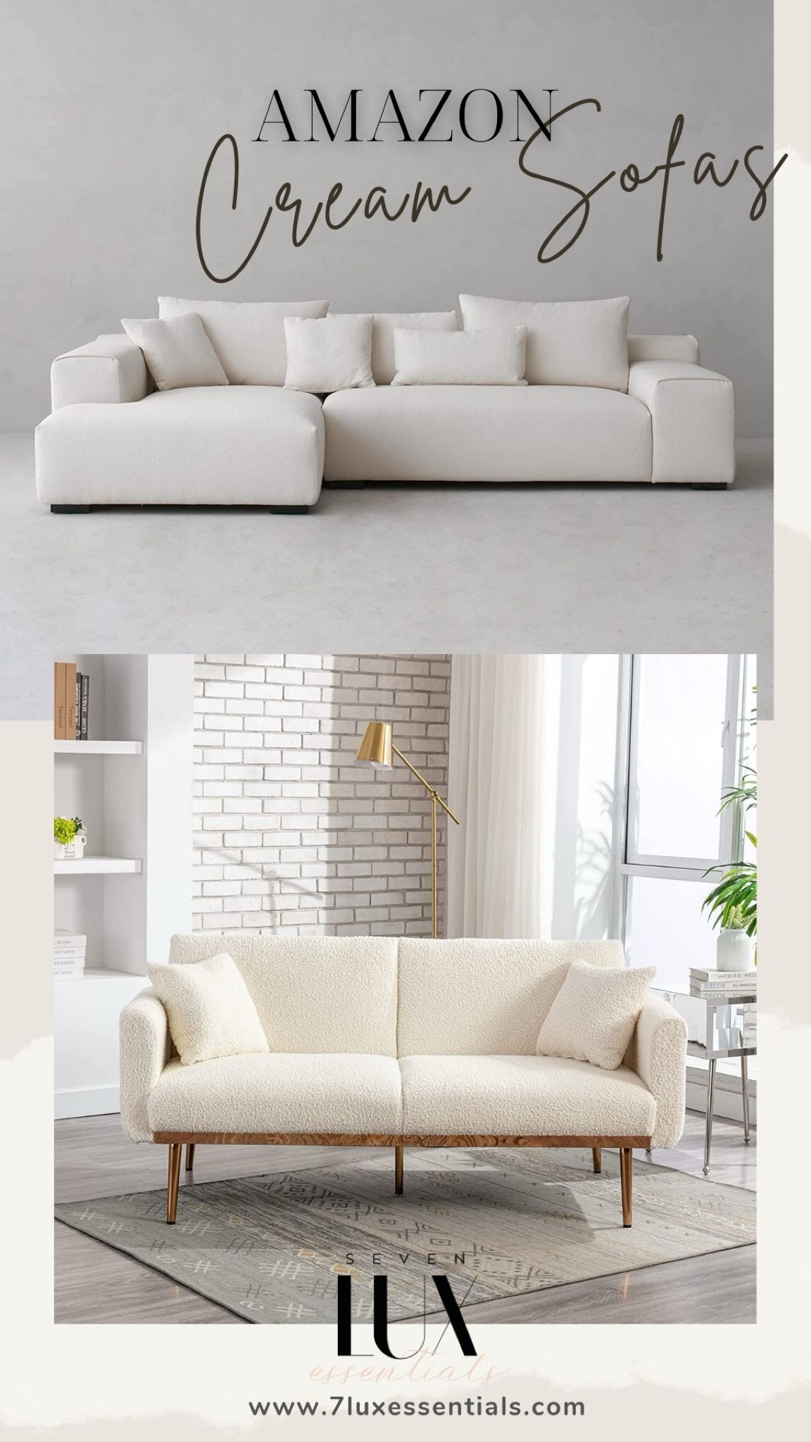 Embrace the elegance of simplicity with these Amazon cream couches – where comfort meets timeless style. Your living room's new favorite neutral. 🛋️✨ #CreamCouchChic #AmazonHomeStyle #AmazonCreamCouch #NeutralElegance #CreamCouchStyle #CozyLiving #HomeComfort #AmazonFurniture #TimelessDesign #LivingRoomEssentials #SofaGoals #NeutralInteriors #HomeDecorFinds #CreamyComfort #AmazonHome #ChicLivingSpaces #ComfyCouchStyle

#LTKfamily #LTKstyletip #LTKhome
