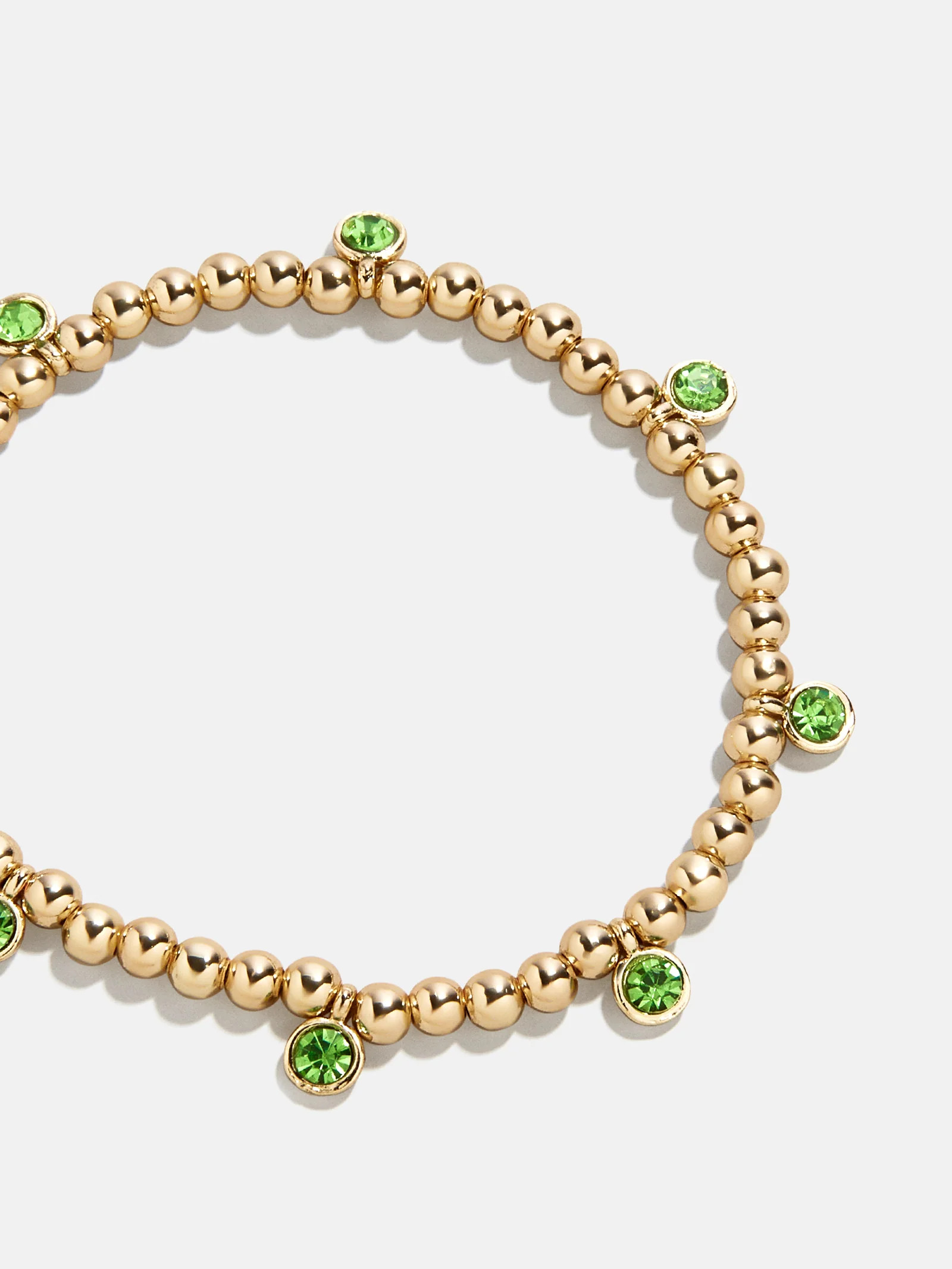 Birthstone Pisa Bracelet - Peridot | BaubleBar
