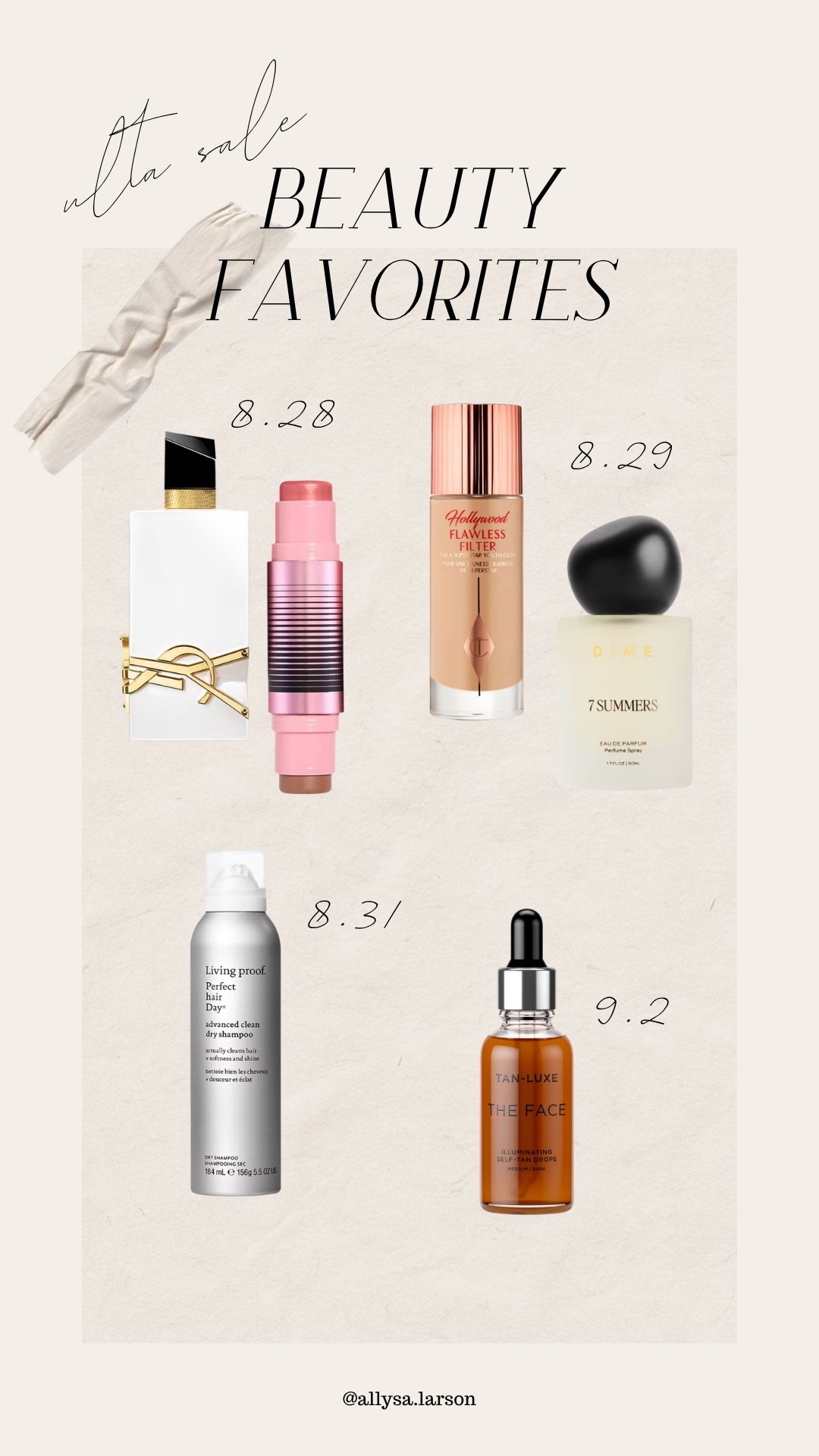 Sharing some of my favorite items from the Ulta beauty sale for 8/28-9/3

#LTKSaleAlert #LTKBeauty #LTKSeasonal