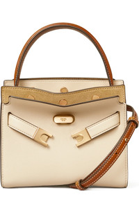 Click for more info about Lee Radziwill Petite Leather Double Bag