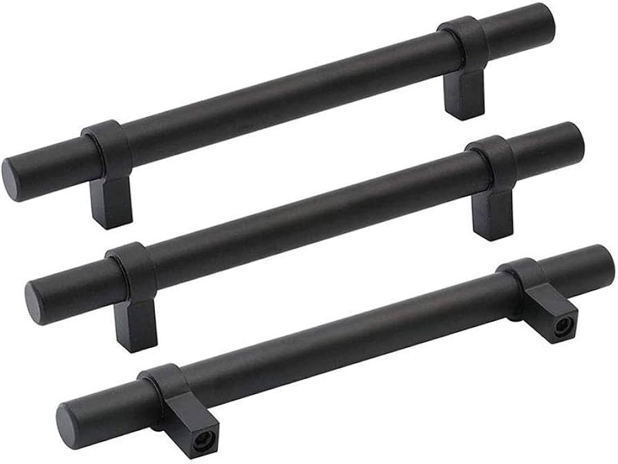 goldenwarm 10 Pack Black Cabinet Pulls Black Drawer Pulls Black Kitchen Cabinet Handles Black Cab... | Amazon (US)