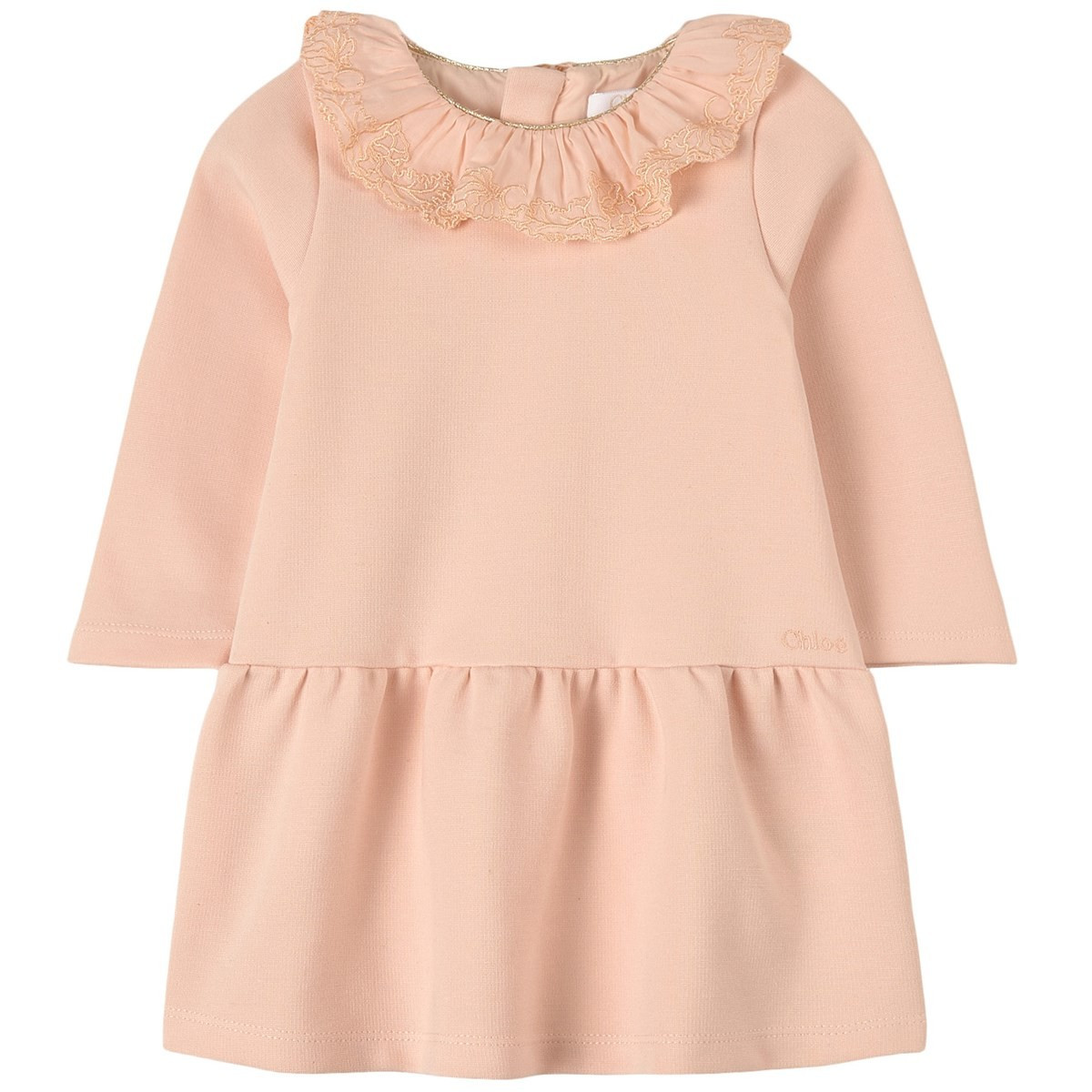 Chloé Pink  Embroidered Dress | AlexandAlexa | Alex and Alexa (UK)