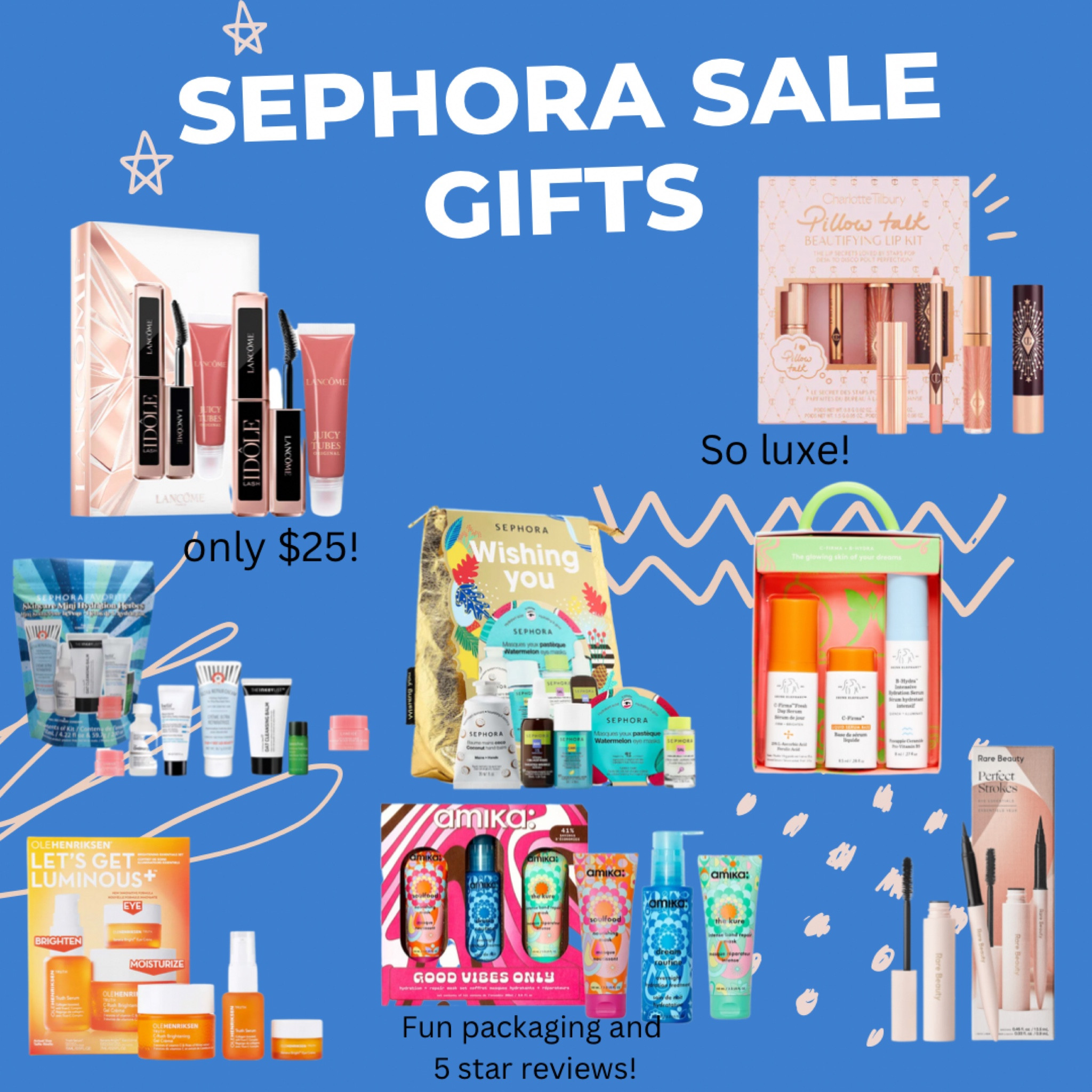 It’s the last day of the #sephorasale 
Get some gifts on your list at up to 20% off. These sets are already great value, so a discount on top means you’ll come out under budget and be the best secret Santa around!

#LTKHoliday #LTKunder100 #LTKbeauty