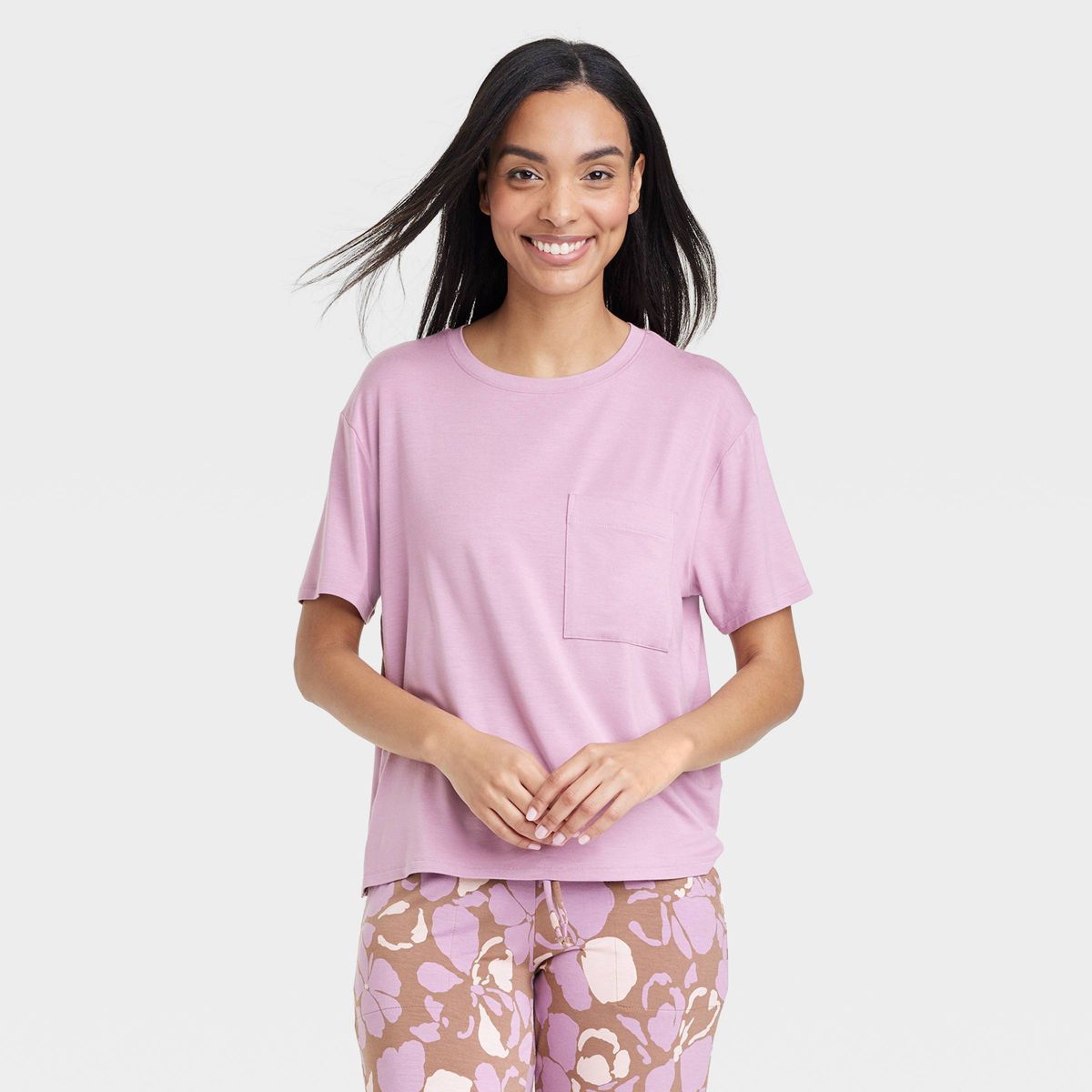 Women's Beautifully Soft Sleep T-Shirt - Stars Above™ | Target