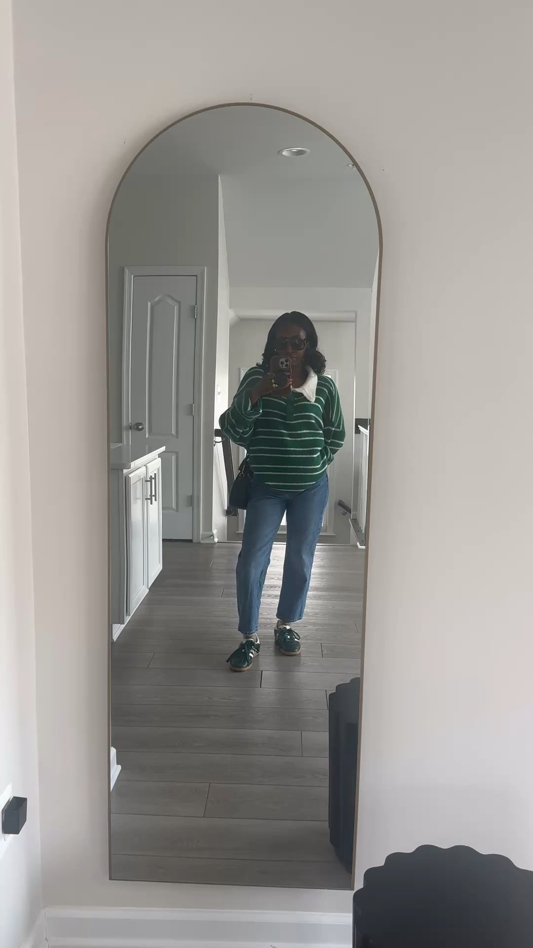 I really should’ve hit my jeans with an iron lol. 

#springoutfits2026 #revolve #hm #adidas #oldnavy #coach #amazon

#LTKSeasonal #LTKootd #LTKPetite