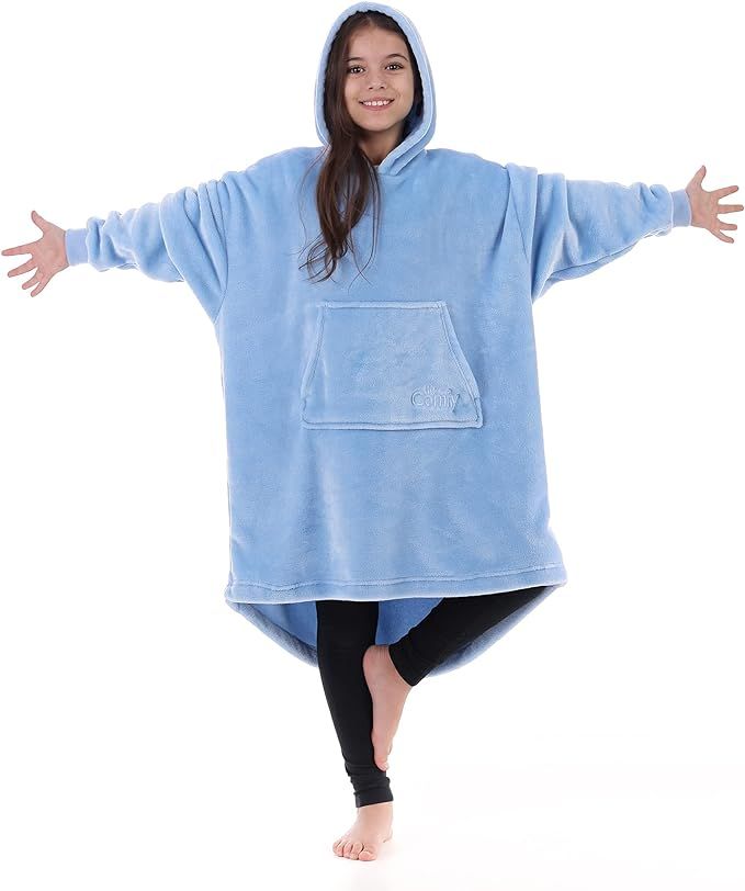 THE COMFY Dream JR | Oversized Light Microfiber Wearable Blanket, One Size Fits All, Seen on Shar... | Amazon (US)