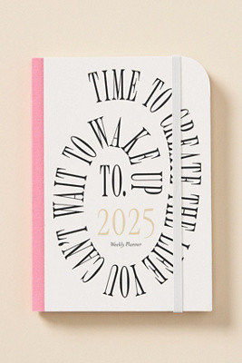 Amelin Archive Time to Create Weekly 2025 Planner | Anthropologie (US)