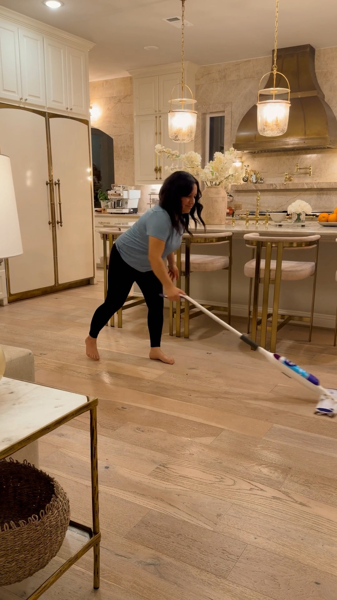 Quick clean up  before bed 🧼 

Shutting down the kitchen after making dinner, emptying lunch pales washing dishes. There’s nothing like the feeling of a clean kitchen before bed 


@QVC @Wayfair 