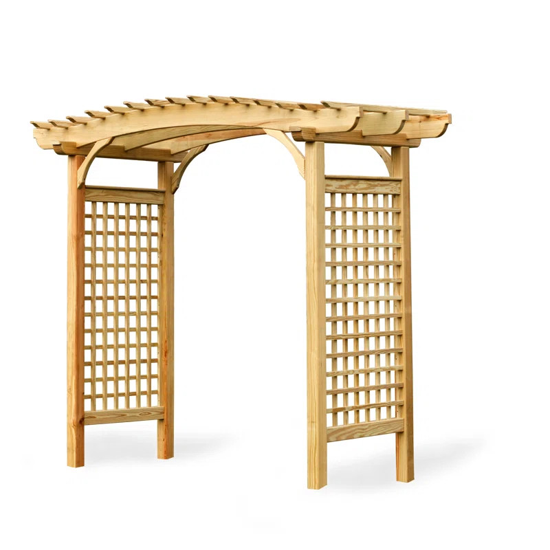 Brandywine Wood Arbor | Wayfair North America
