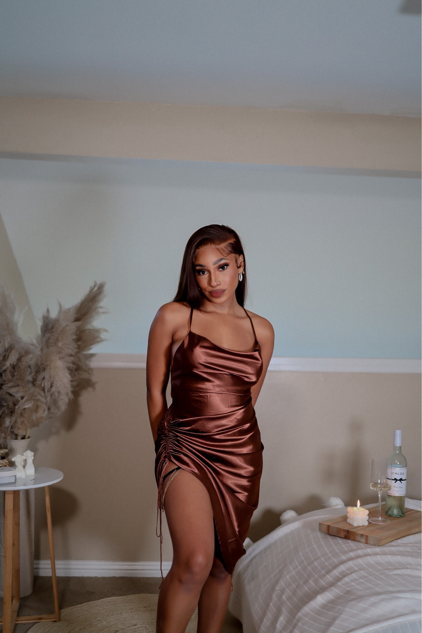 Chocolate Brown Holiday Dress Idea | Chocolate Brown Dresses for Petite Women | Chocolate Brown Dress Styling Tips

#LTKSeasonal #LTKstyletip #LTKHoliday