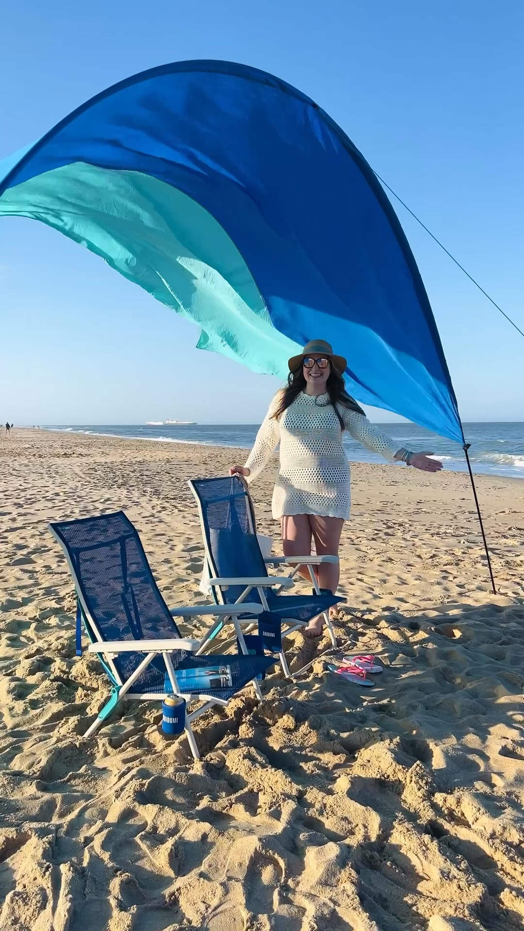Excited for beach season with Shibumi Shade!! 🏖️ A must-have beach accessory for beach trips this year. 

Use my code AnnalieseSummer to save 10% off your purchase of $100+ from now until May 3rd! #ad

#LTKSaleAlert