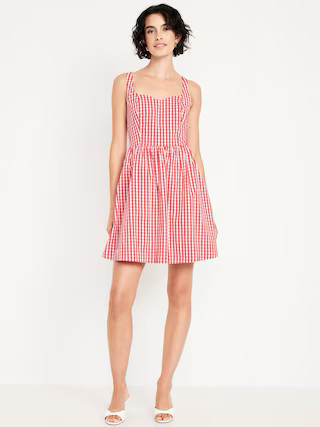 Fit & Flare Cami Mini Dress | Old Navy (US)