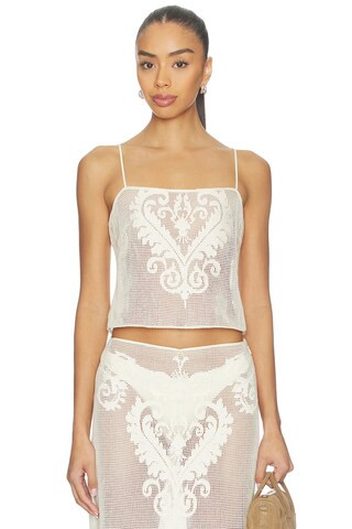 Fallon Top in Ivory

        
            L'Academie
        
                    
            
 ... | Revolve Clothing (Global)