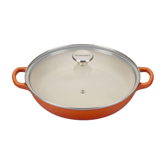 Classic Braiser with Glass Lid | Le Creuset