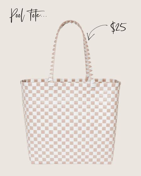 Obsessing over this target find, pool tote for $25 that you can carry on the plane right to the beach! 

Pool tote | pool bag | under $25 | summer bags | spring bags | spring break | spring outfits 

#SpringBreak #SummerBags #SpringBags #beachtote #TargetStyle #TargetFinds

#LTKtravel #LTKSeasonal #LTKswim