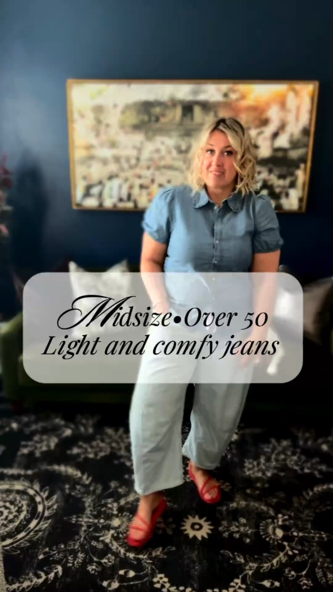 Never thought I’d reach for light, comfy jeans… but here we are and I’m not going back 🙌
These are flattering, easy to wear, and perfect for everyday style over 50.
If you’re midsize and want comfort without sacrificing style — this is it 
——————-🩷———————-
midsize fashion over 50, comfortable jeans, flattering jeans for women, casual outfit ideas, everyday style, midlife fashion

#LTKMidsize #LTKOver40 #LTKootd