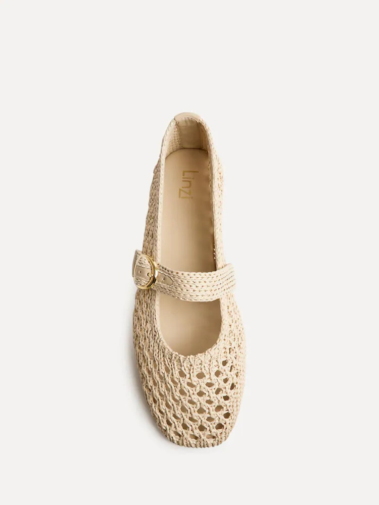 Linzi Cream Verona Handwoven Mary Jane Pumps | Next US