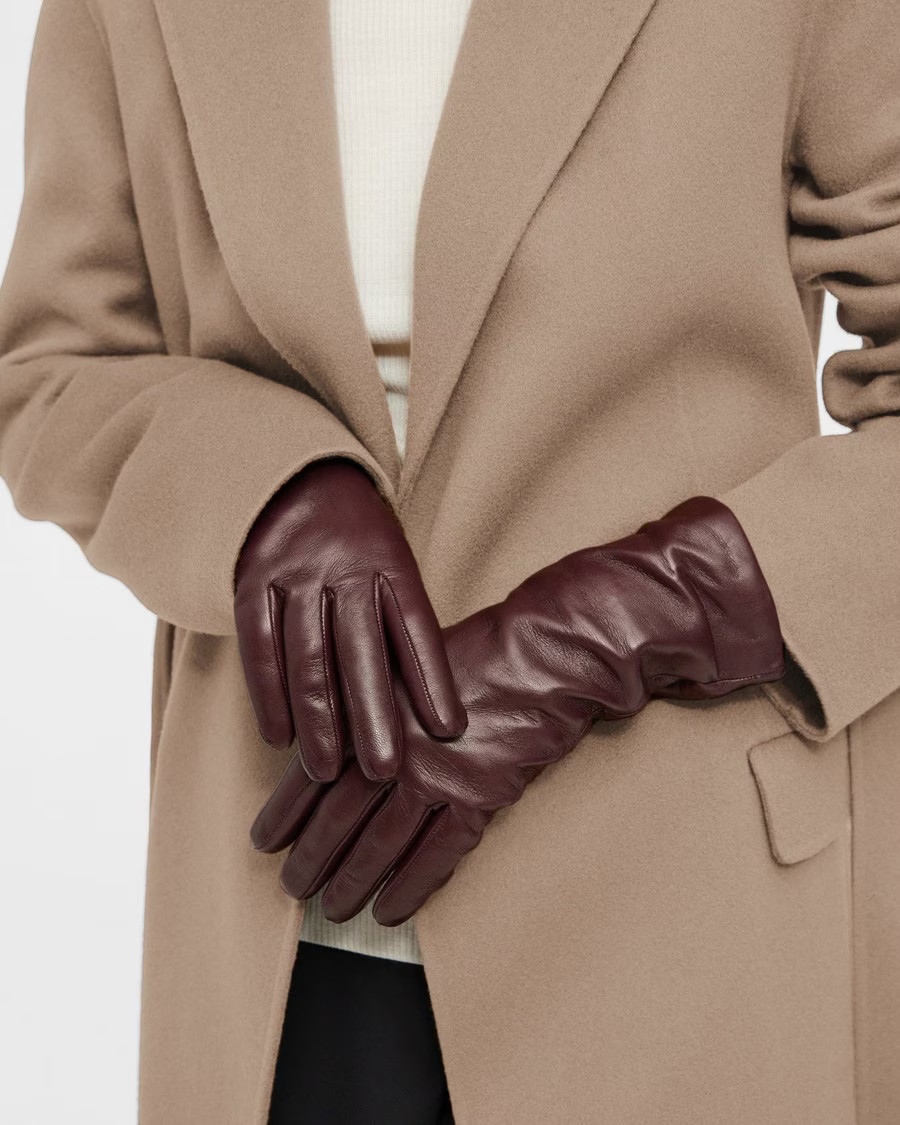 Tech Gloves in Leather | Theory