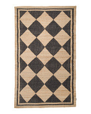 Diamond Natural Fiber Area Rug | TJ Maxx