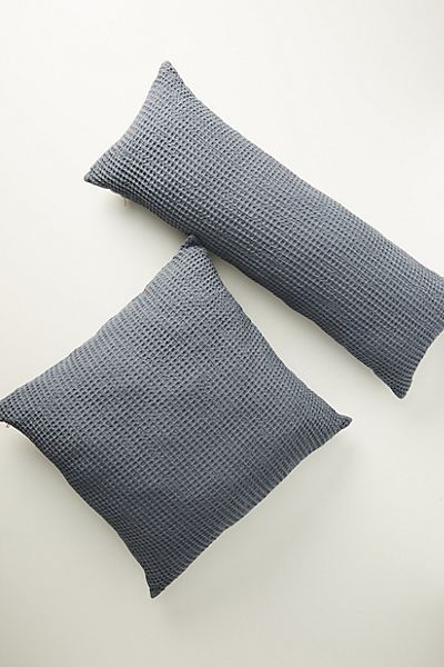 Woven Waffle Pillow | Anthropologie (US)