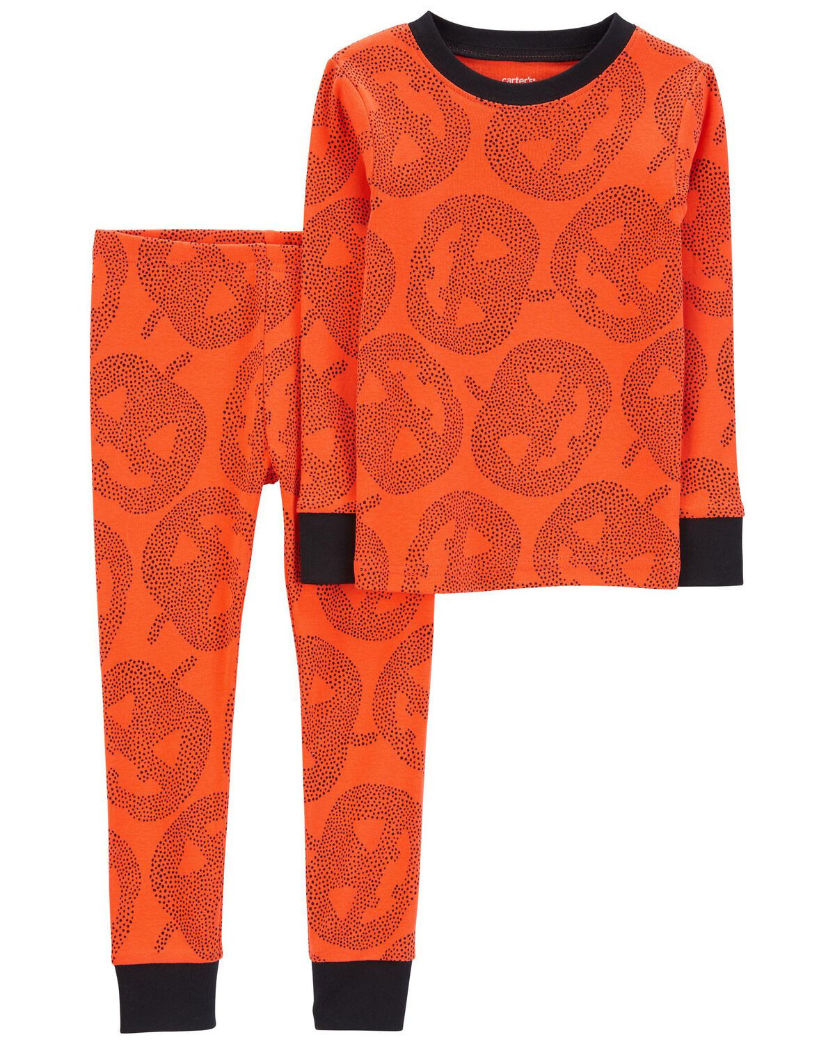 Orange Toddler 2-Piece Halloween Pumpkins 100% Snug Fit Cotton Pajamas | carters.com | Carter's