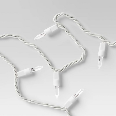 String Lights Clear White - Room Essentials™: 100 Incandescent Bulbs, Indoor/Outdoor Miniature Fairy Lights, UL Listed | Target