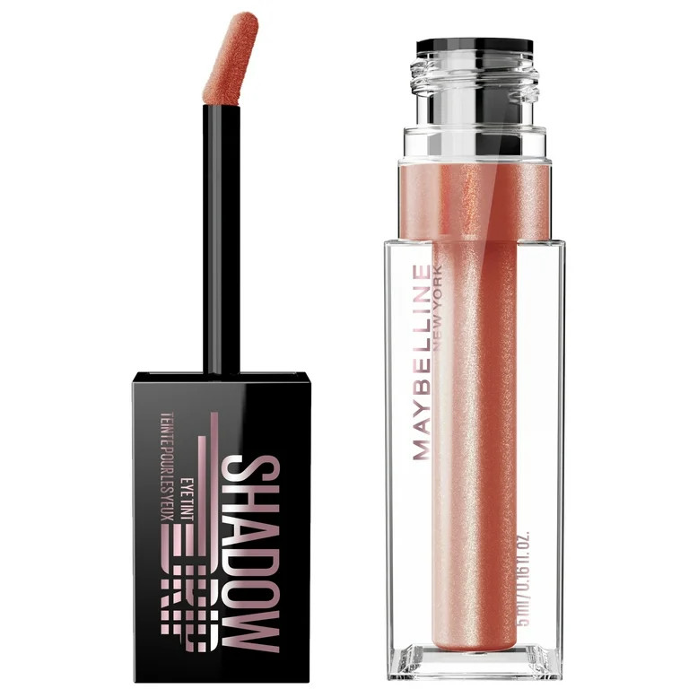Maybelline Shadow Drip Liquid Eyeshadow Tint, 30 Quartz Drip, 0.17 fl oz | Walmart (US)