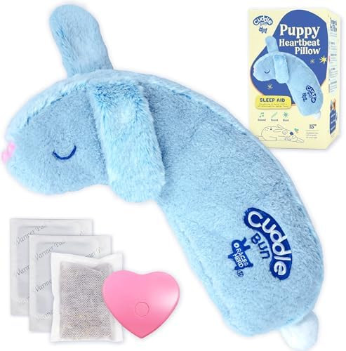 Race&Herd CuddleBun Heartbeat Puppy Toy Sleep Aid - Heartbeat Dog Toy, Dog Heartbeat Toy for Pupp... | Amazon (US)