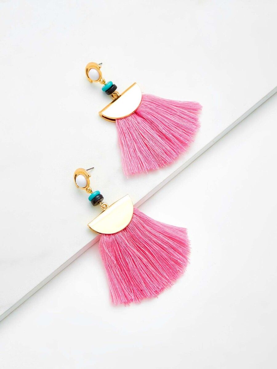 Fringe Tassel Cute Earrings | SHEIN