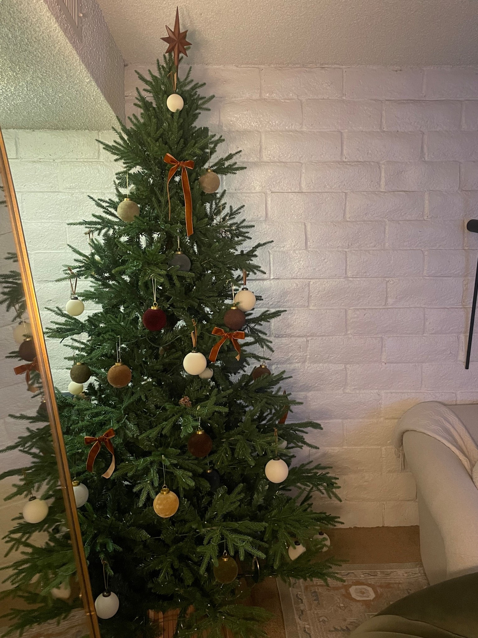 Christmas tree is up and ready for the season! #holidays #christmas #ornaments #christmastree #walmart

#LTKHoliday #LTKCyberWeek #LTKSeasonal