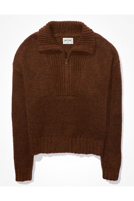 AE Half Zip Sweater | American Eagle Outfitters (US & CA)